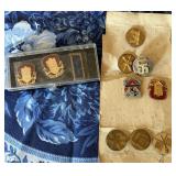 Vintage Military Pins