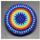 Beaded Belt Buckle