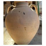 Double Handled Terracotta Urn- Cracked