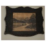 Antique Style Landscape Print