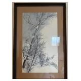 Delfino Signed Landscape Print