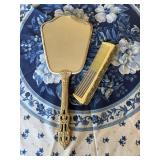 Vintage Vanity Mirror & Comb