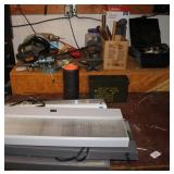 Misc. Garage Items w/ Electric Tools & Lights