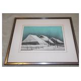 Signed & Numbered Koicho Sakamoto Etching Print