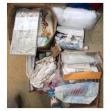 Collection of Cross Stitching Materials & Patterns