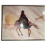 JC Madden Signed Watercolor Print