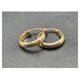 14Kt Hoop Earrings