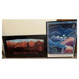 2pc Framed Posters