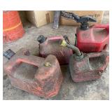 4pc Plastic Gas Jugs