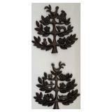 2pc Ceramic Homco Tree of Life