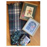 Christmas Lights, Prints, & Blanket