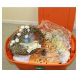 Halloween & Easter Decor with Tote & Lid