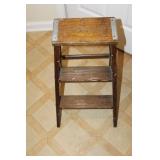 Vintage Wooden Two-Step Stool