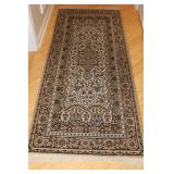 Hallway Runner Brown, Taupe, Tan, Black