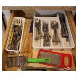 Kitchen Drawer Lot ie 38pc Gibson Stainless +++