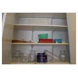 Misc Kitchen Items, including Some Tupperware,
