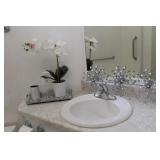 3 Silver Metal Bling Burst Wall Decor, Grey ++++