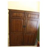 Vintage Home Office Computer Armoire