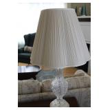 Crystal Lamp & Shade