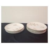 Royal Court Japan Shelly Saucers and Bread Plates