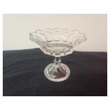 EAPG Heisey Colonial Scalloped Top Compote 5"