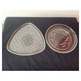 Vtg. Indiana Daisy Plate w/ Vtg. Salad Plate