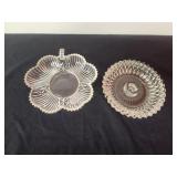 Vintage Candle Holder with vintage Candy Dish