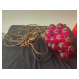 Vintage Grape Light Fixture Needs Repair