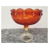Indiana Glass Co. Candy/ Fruit Bowl 7.5"