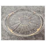 Anchor Hocking Feathered Divided Serving Platter
