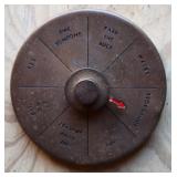 Vintage Brass Desk Decision Spinner
