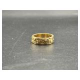 14K Inscription Inside Ring Sz 7.75