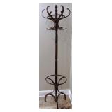 Vintage Bentwood Style Coat Rack