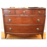 Vtg Mengle 3 Drawer Wooden Dresser