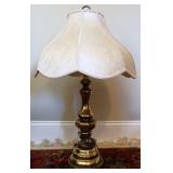 Brass Table Top Lamp - Works