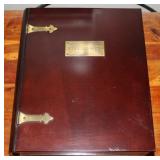 Wooden Book Photo Box