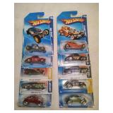 10 Hot Wheels Cars