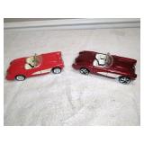 (2) 1957 Chevrolet Corvettes