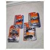 4 Matchbox Cars