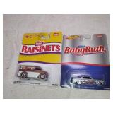 2 Nestle Real Riders Hot Wheels Cars