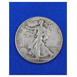 1945 Walking Liberty Half Dollar