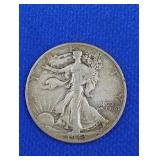 1943-D Walking Liberty Half Dollar