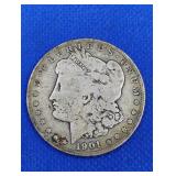 1901-O Morgan Silver Dollar