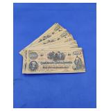 (26) $100 Reproduction Confederate Bills