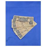 (27) $10 Reproduction Confederate Bills