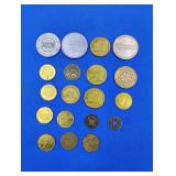 19 Assorted Tokens