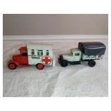 2 1/43 Scale Model Trucks