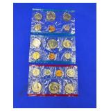 (2) 1980-P & (1) 1981-D Uncirculated Sets