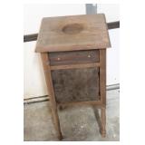 Antique Humidor/Smoking Stand
