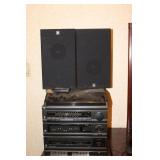 Vintage GE Turntable Stereo System & Speakers